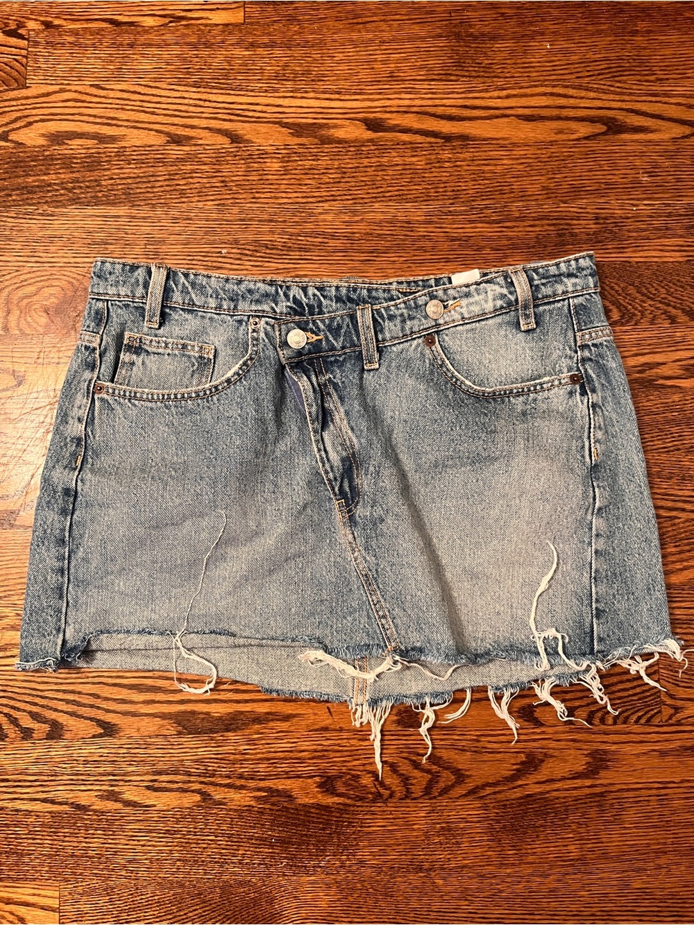 Zara Mini Denim Skirt🩵